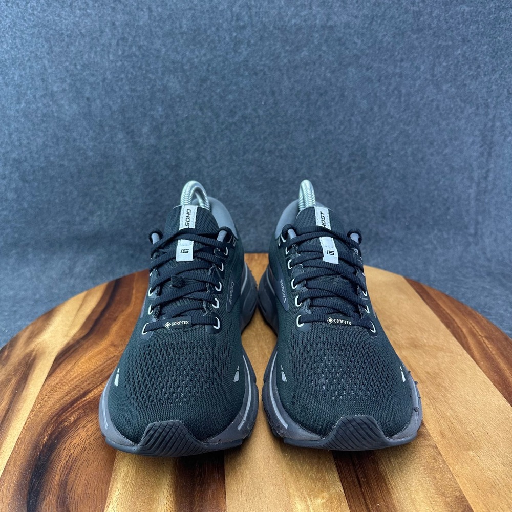 Brooks Ghost 15 GTX Womens Sz 8.5B Black Athletic Running Walking Shoes Sneakers - Picture 4 of 16